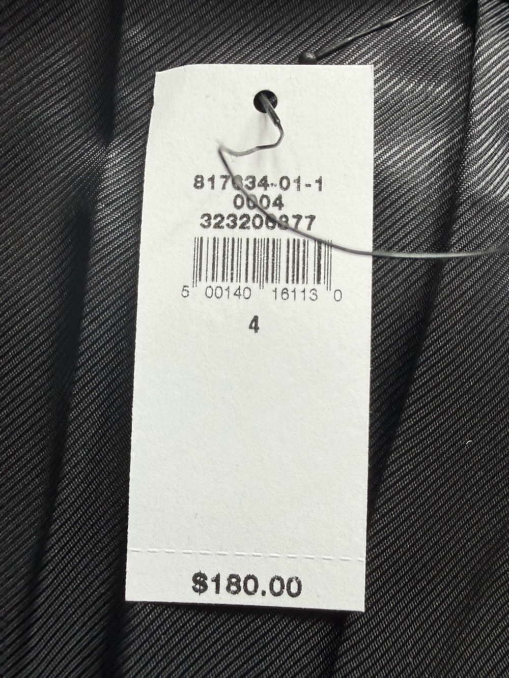 NWT Banana Republic Sculpted Stretch Blazer Black Size 4 - Picture 9 of 10